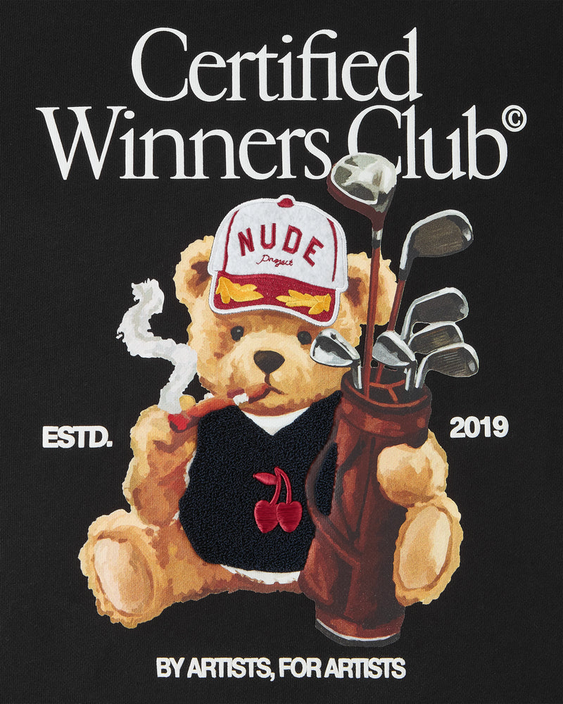 Winner Hoodie Black