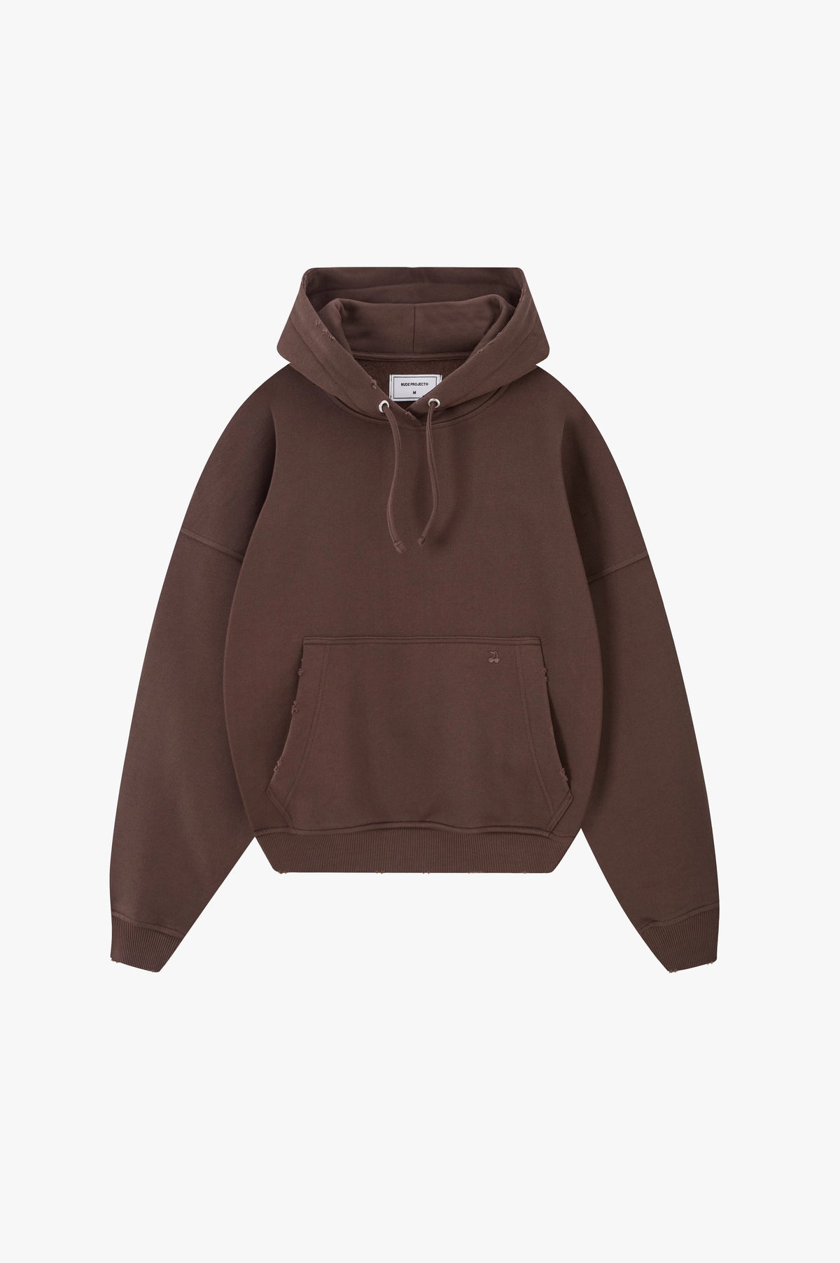 Marble Hoodie Brown