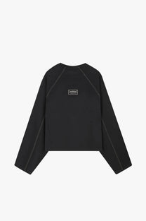 Basic Long-Sleeve Tee Black