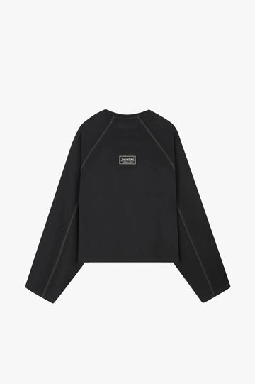 Basic Long-Sleeve Tee Black