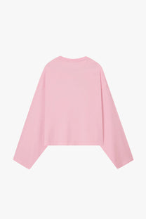 Mon Amour Long-Sleeve Tee Pink