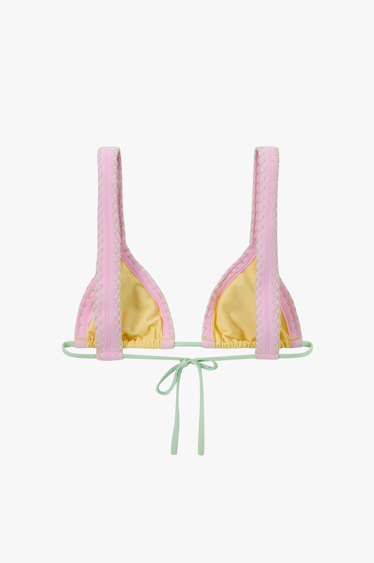 Top Bikini Coralite Giallo