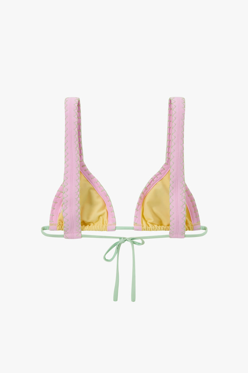 Top Bikini Coralite Giallo