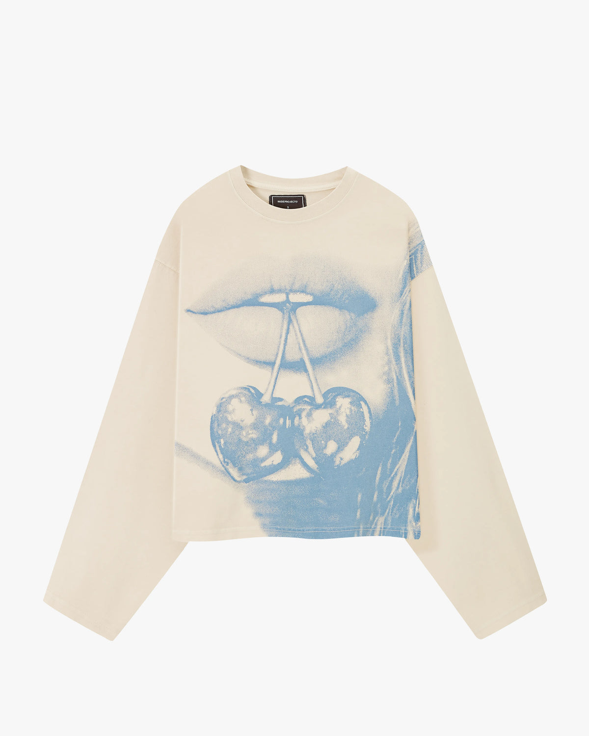 Kisses Long-Sleeve Tee Marshmallow