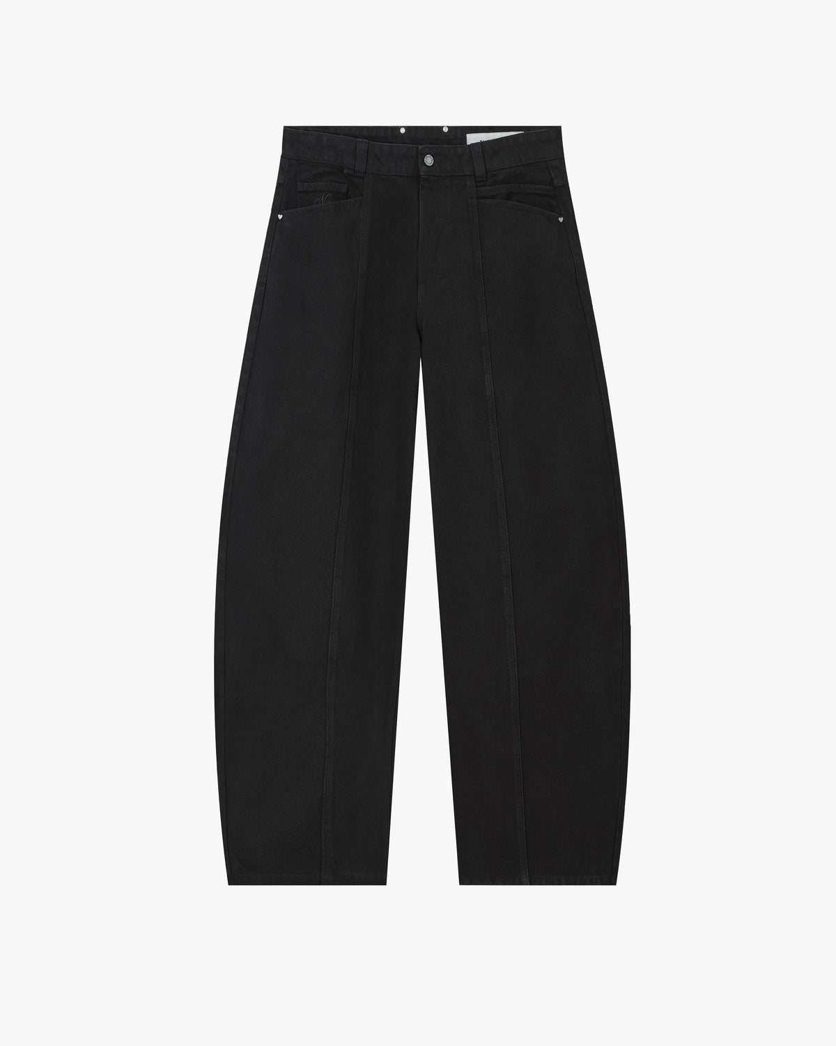 Barrel Jeans Black
