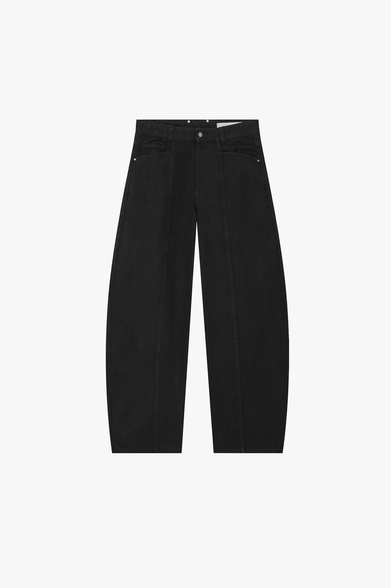 Barrel Jeans Black