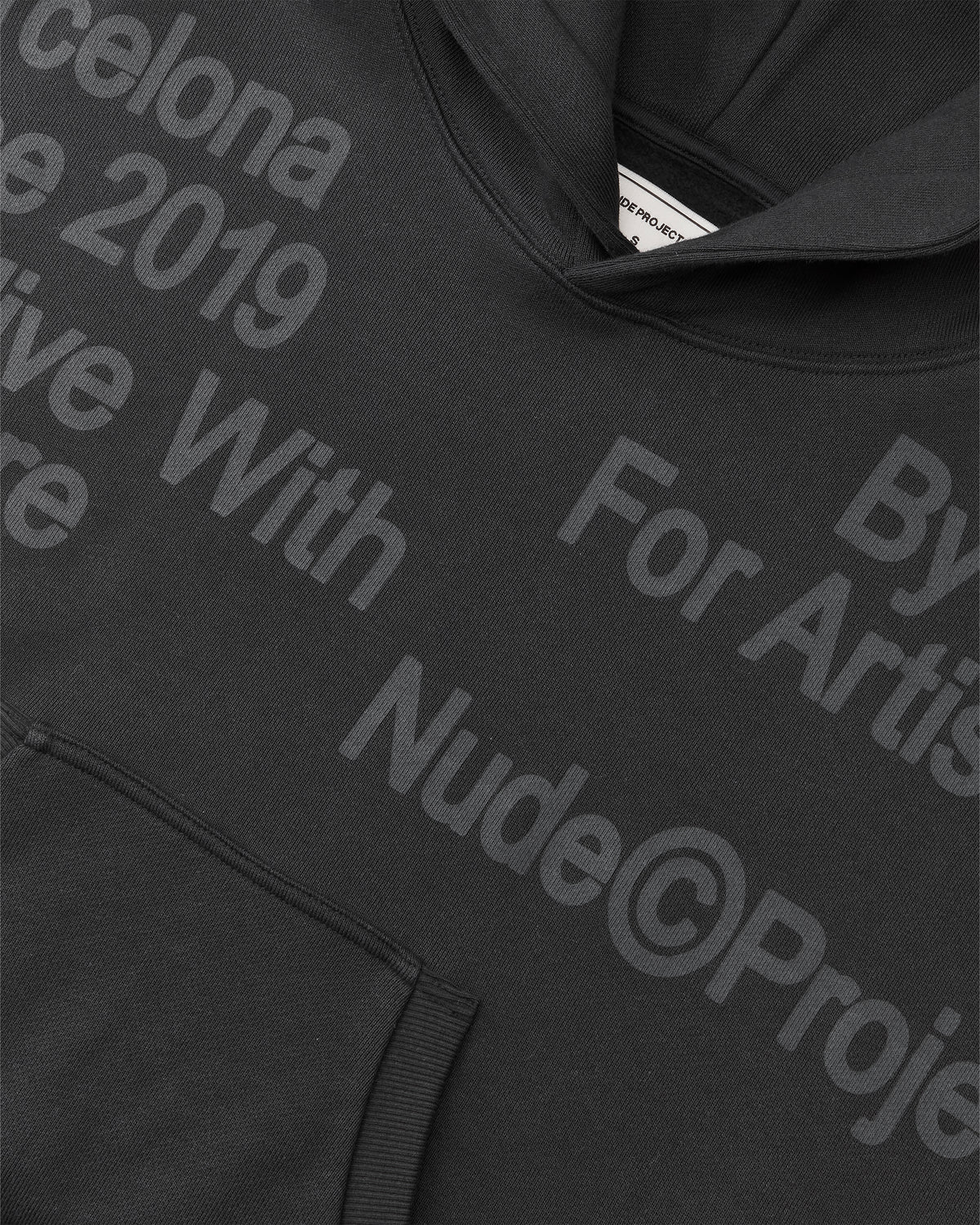 Location Boxy Hoodie Ash