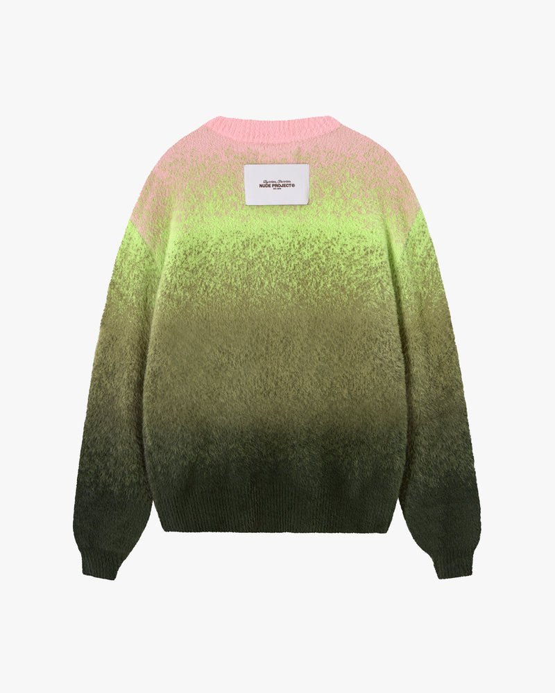 JERSEY GRADIENT COZY VERDE