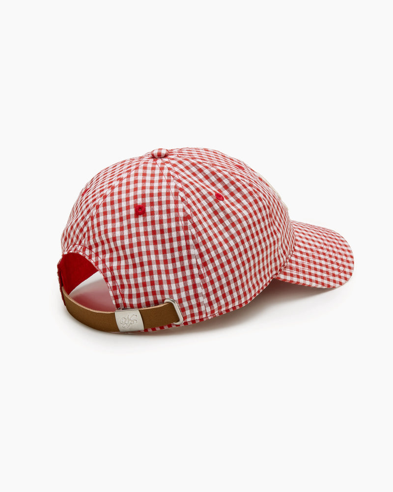Vichy Cap Red
