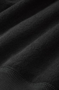 Marble Hoodie Black