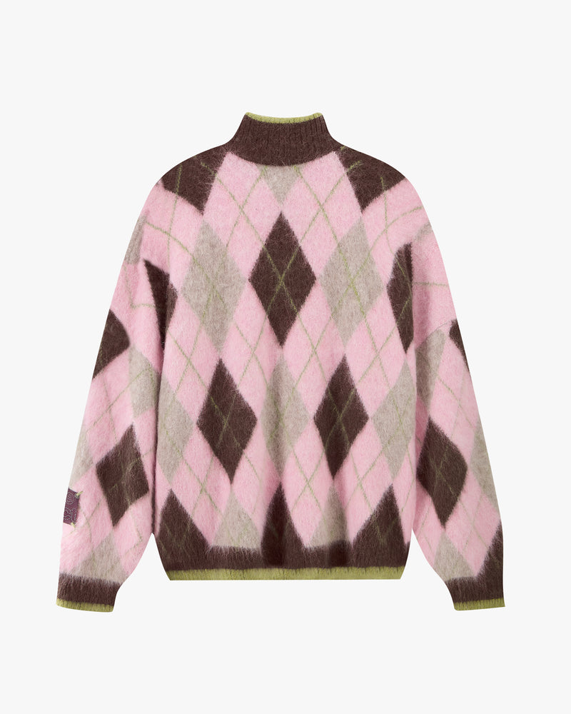 Oba-chan Quarter-Zip Knit