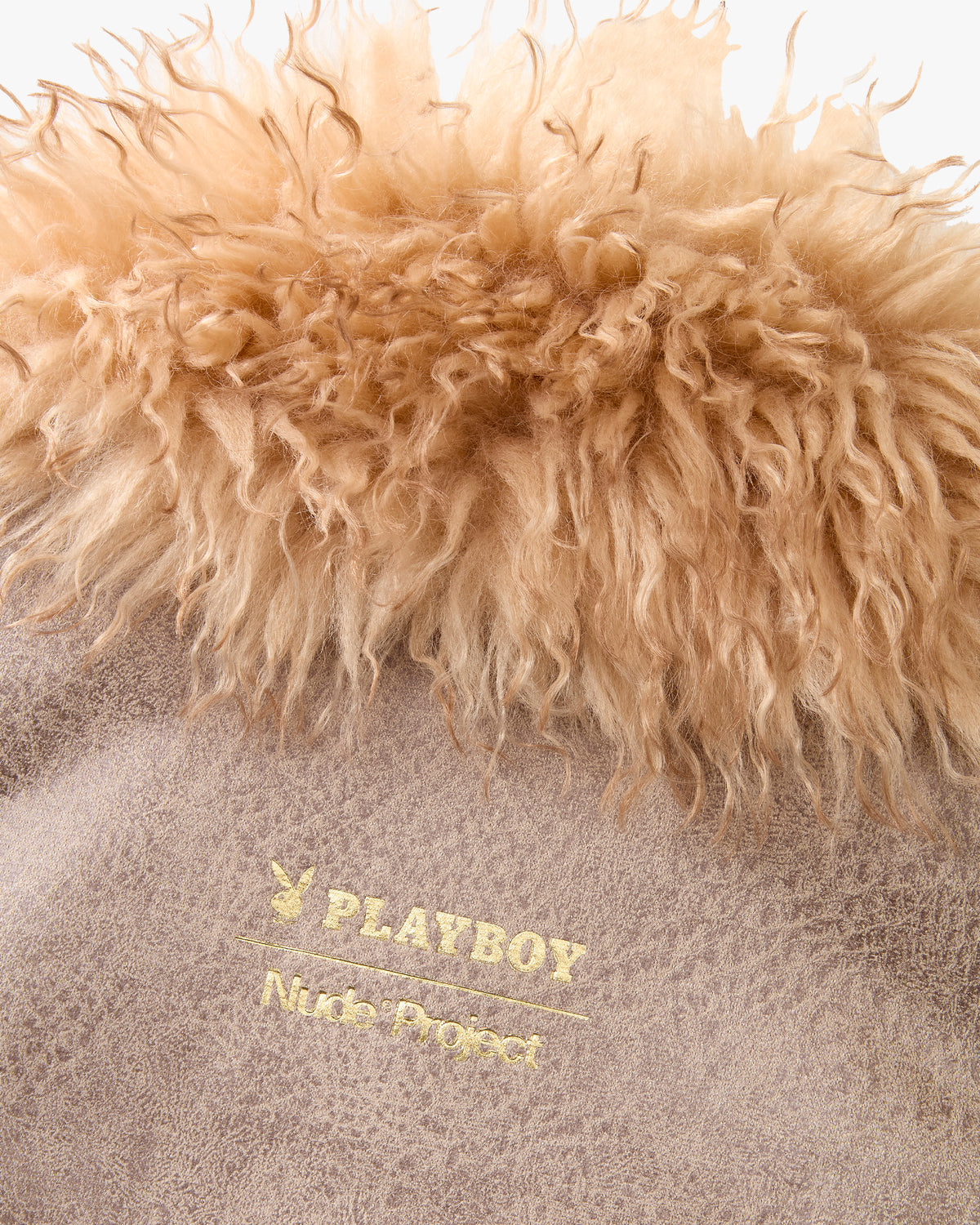 Chaqueta Playboy Dorada