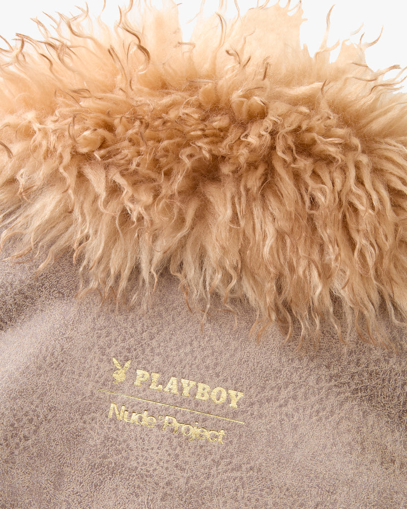 Chaqueta Playboy Dorada