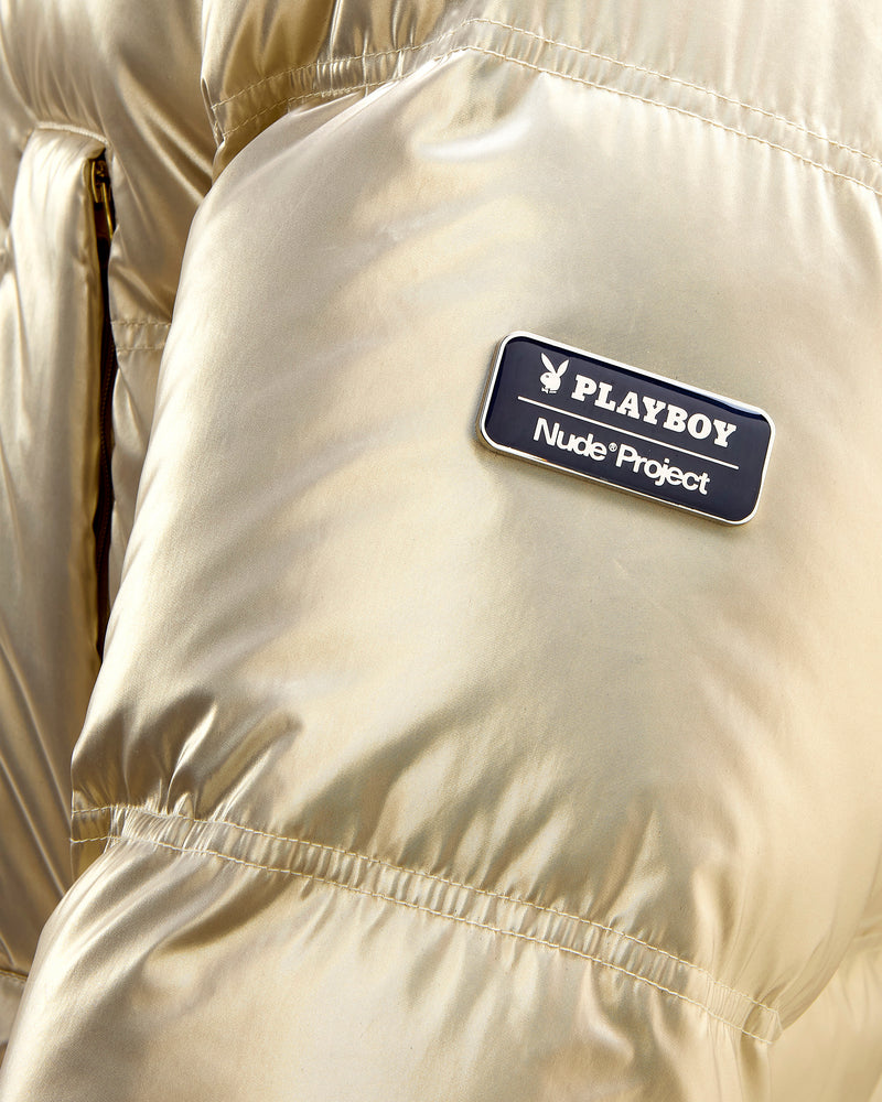 Playboy Logo Puffer