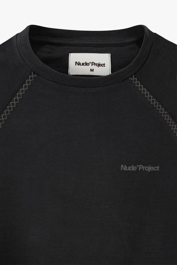 Basic Long-Sleeve Tee Black