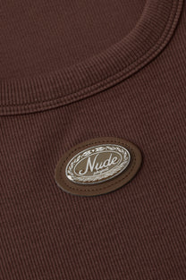 Sophisticated Pleasure Tank Top Chocolate