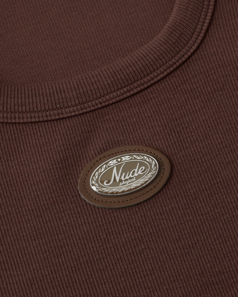 Sophisticated Pleasure Tank Top Chocolate