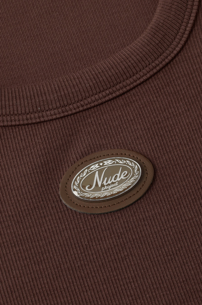 Sophisticated Pleasure Tank Top Chocolate