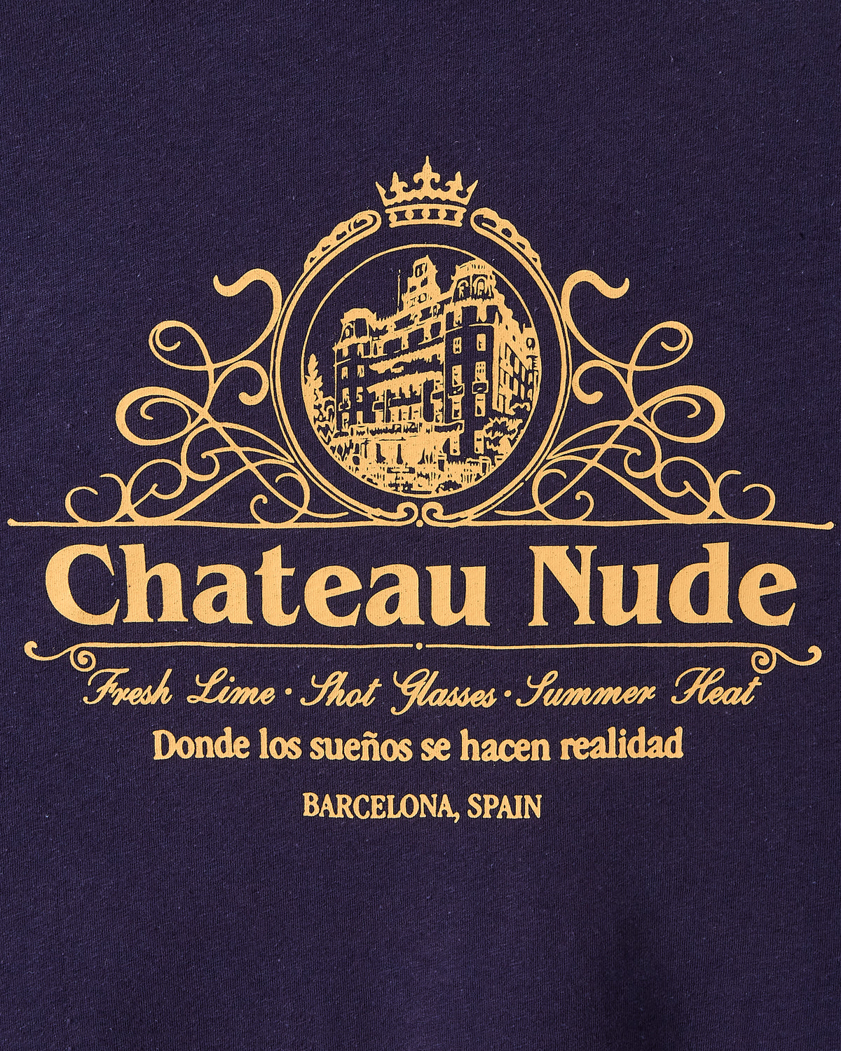 Camiseta Chateau Azul Marino