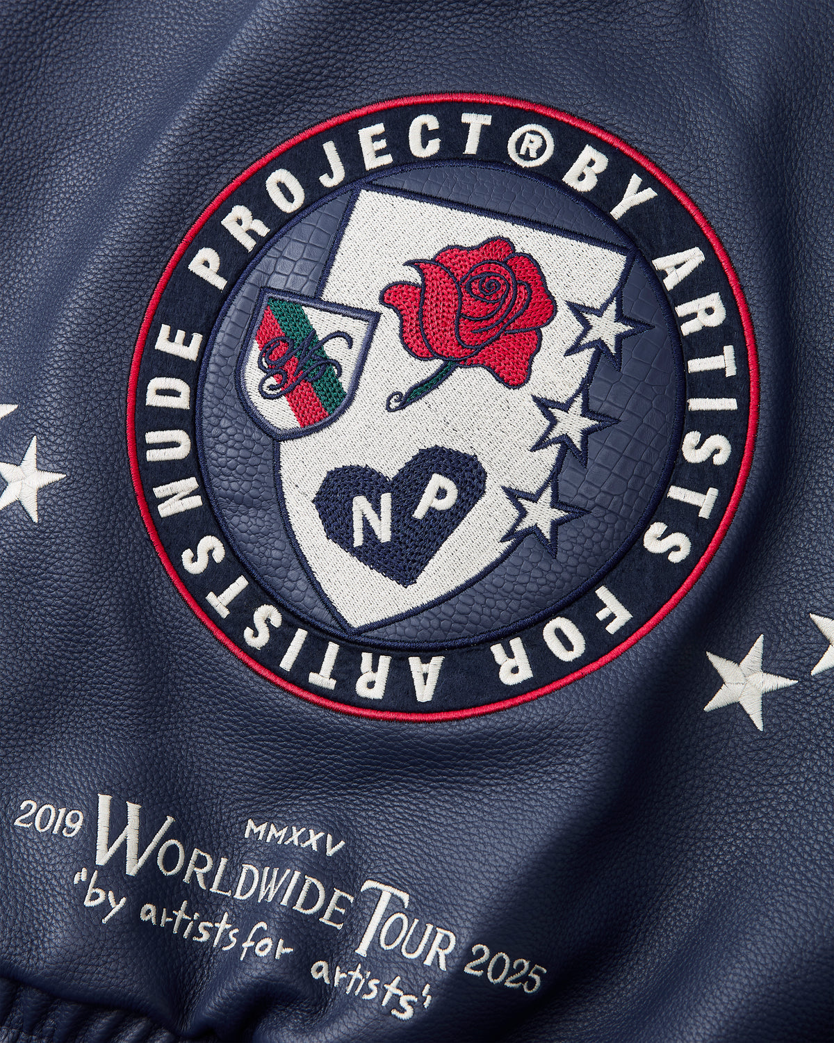 Iconic Logo Leather Jacket