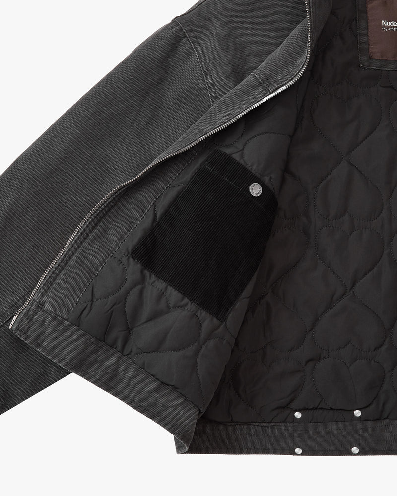 Worker Jacket Canvas Ash
