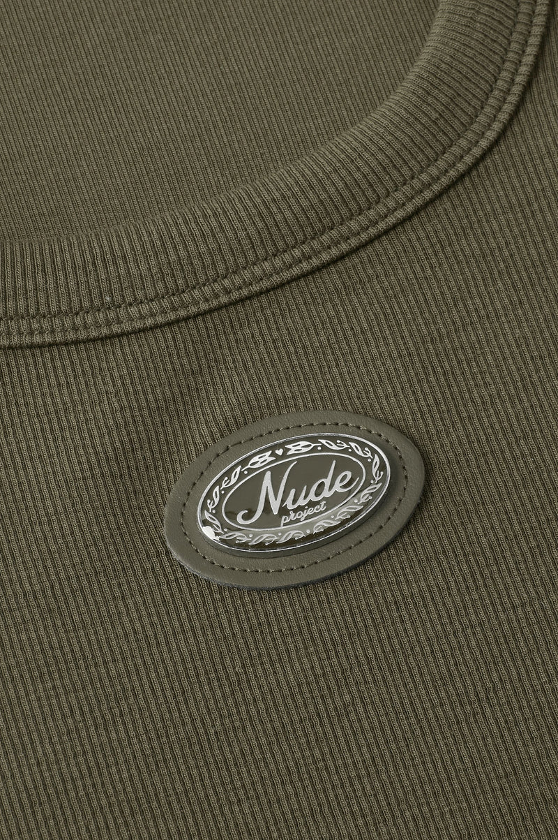 Sophisticated Pleasure Tank Top Khaki