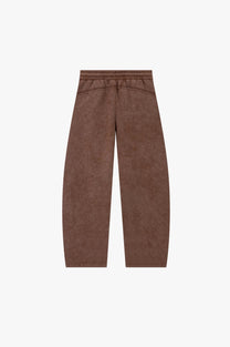 Solid Sweatpants Brown