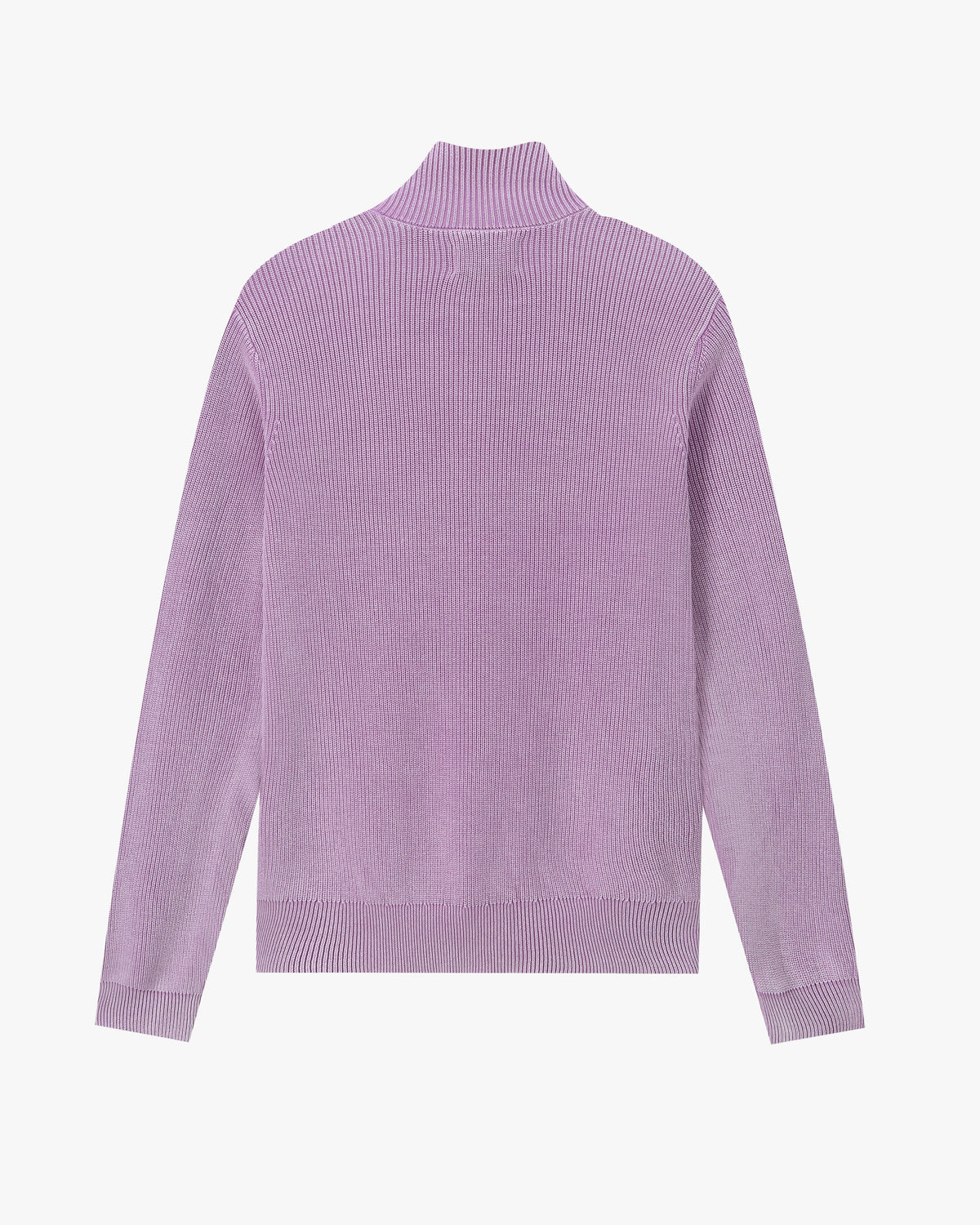 Shady Knit Zip-Up Cardigan Purple