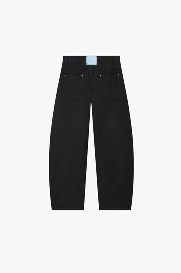 Barrel Jeans Black
