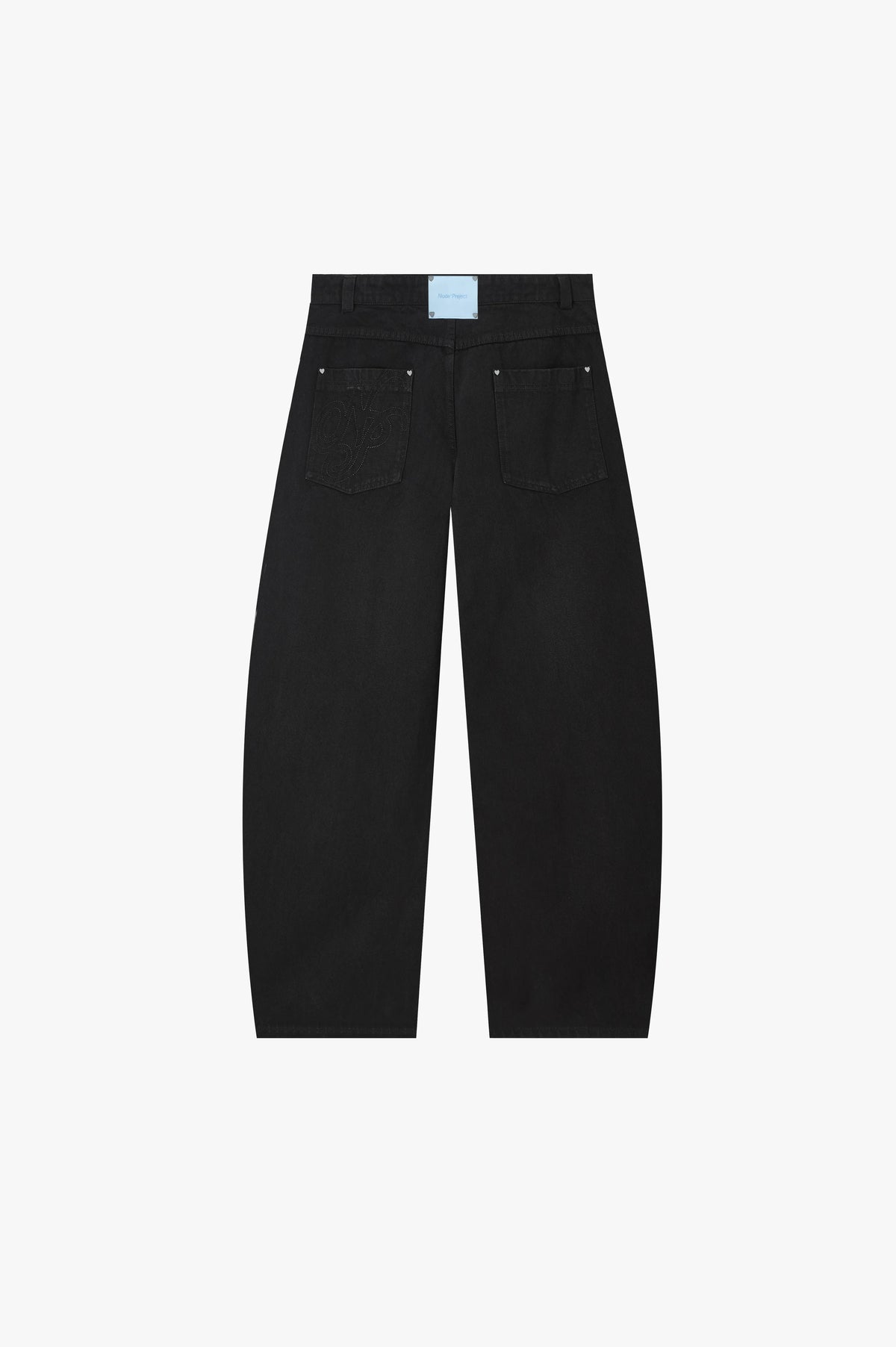 Barrel Jeans Black