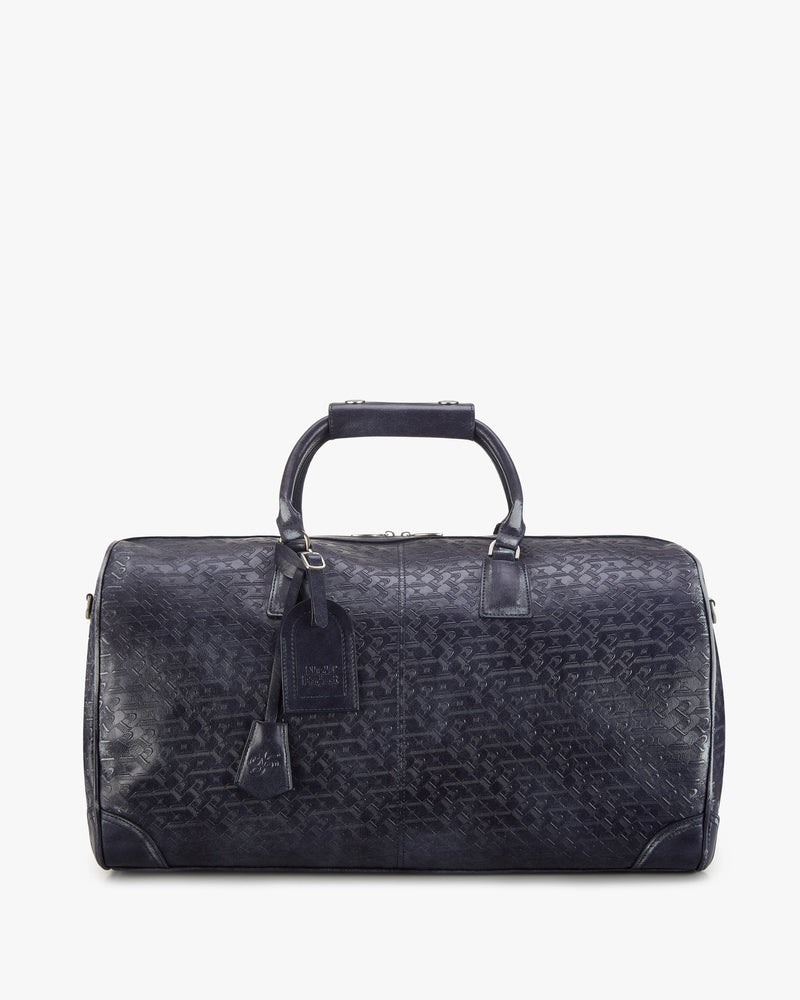 Metal Barrel Bag Navy