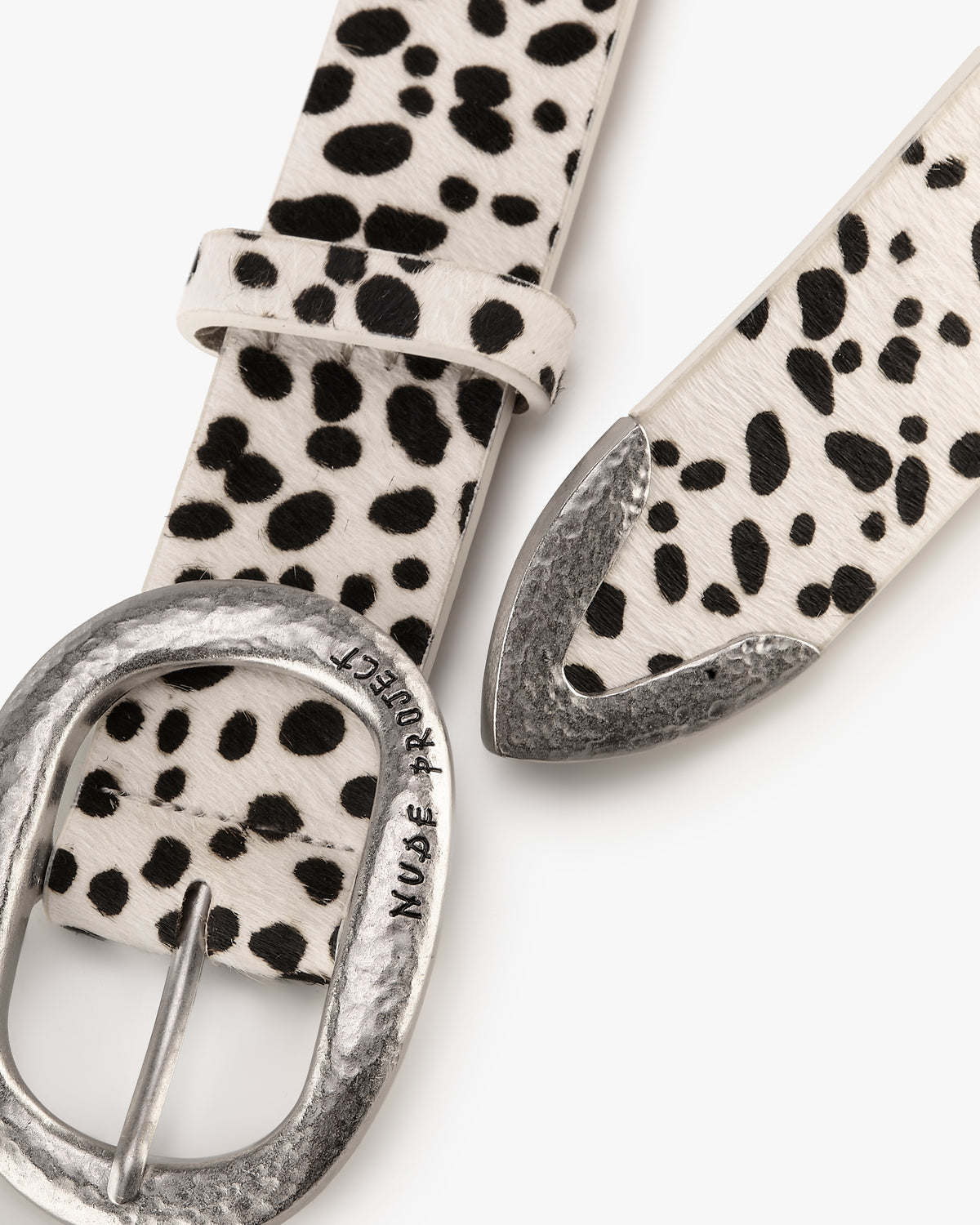 Dalmata Leather Belt