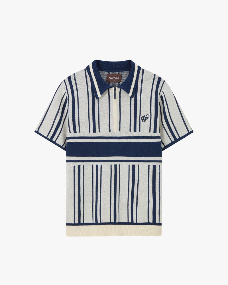 Pierluigi Football Knit Polo