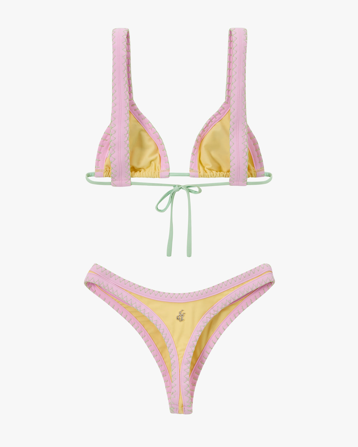 Coralite Bikini Bottom Yellow