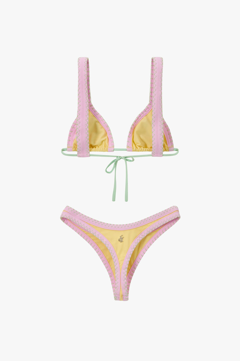 Bikinihose Coralite Gelb