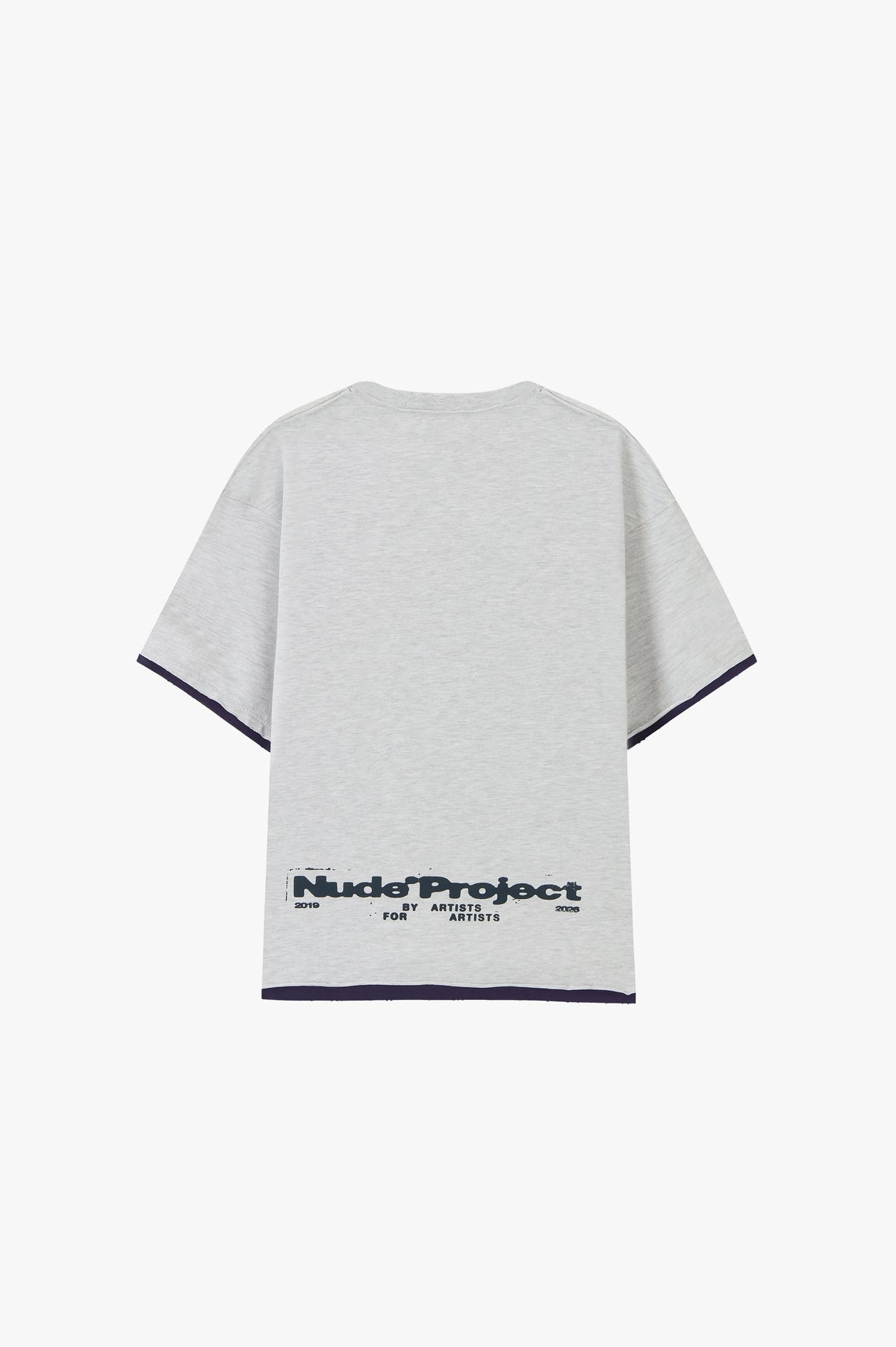 Bear Tee Grey Melange