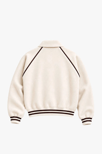 Teddy Quarter-Zip Marshmallow