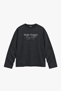 Mon Amour Long-Sleeve Tee Ash