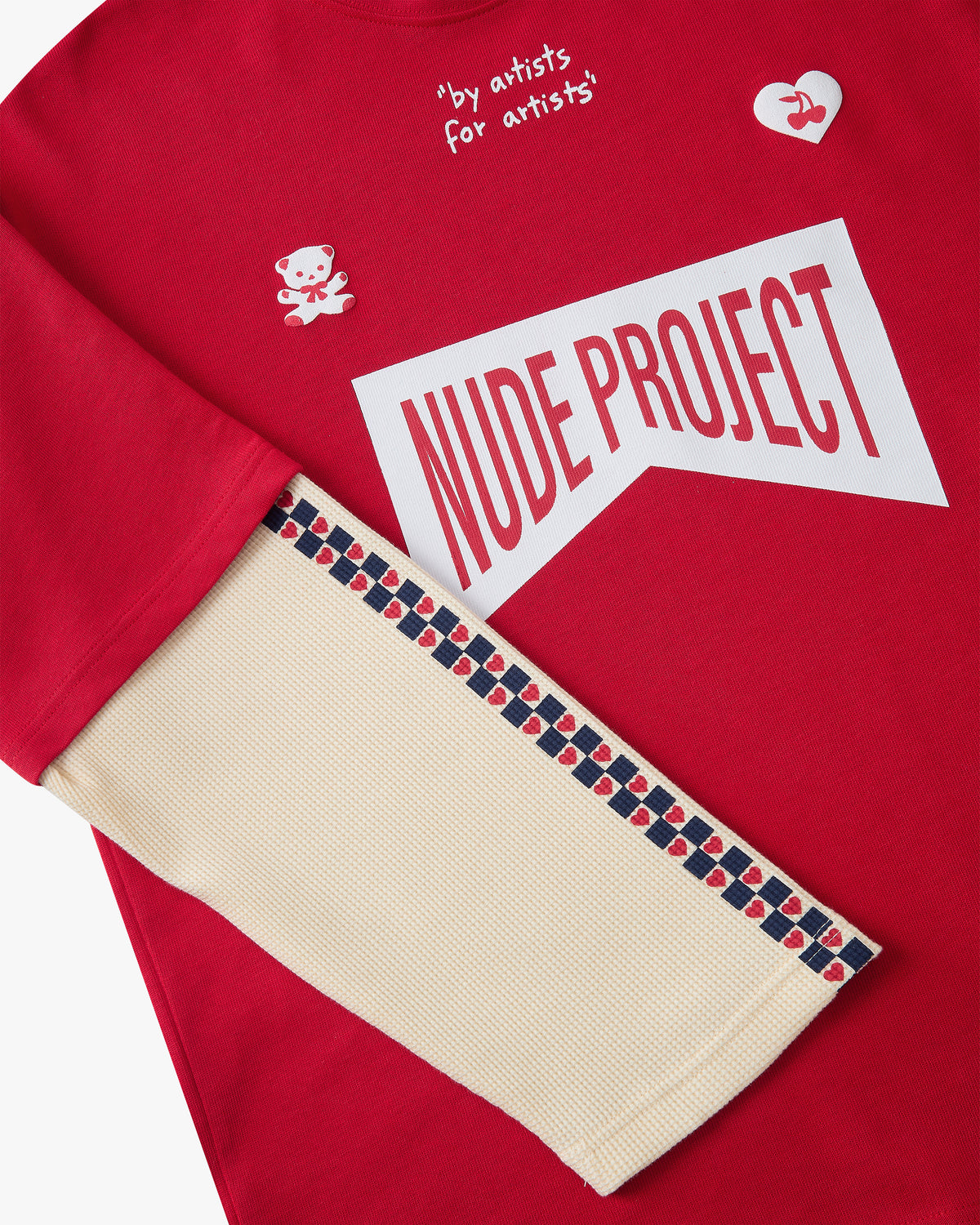 Monza Long-Sleeve Tee Red