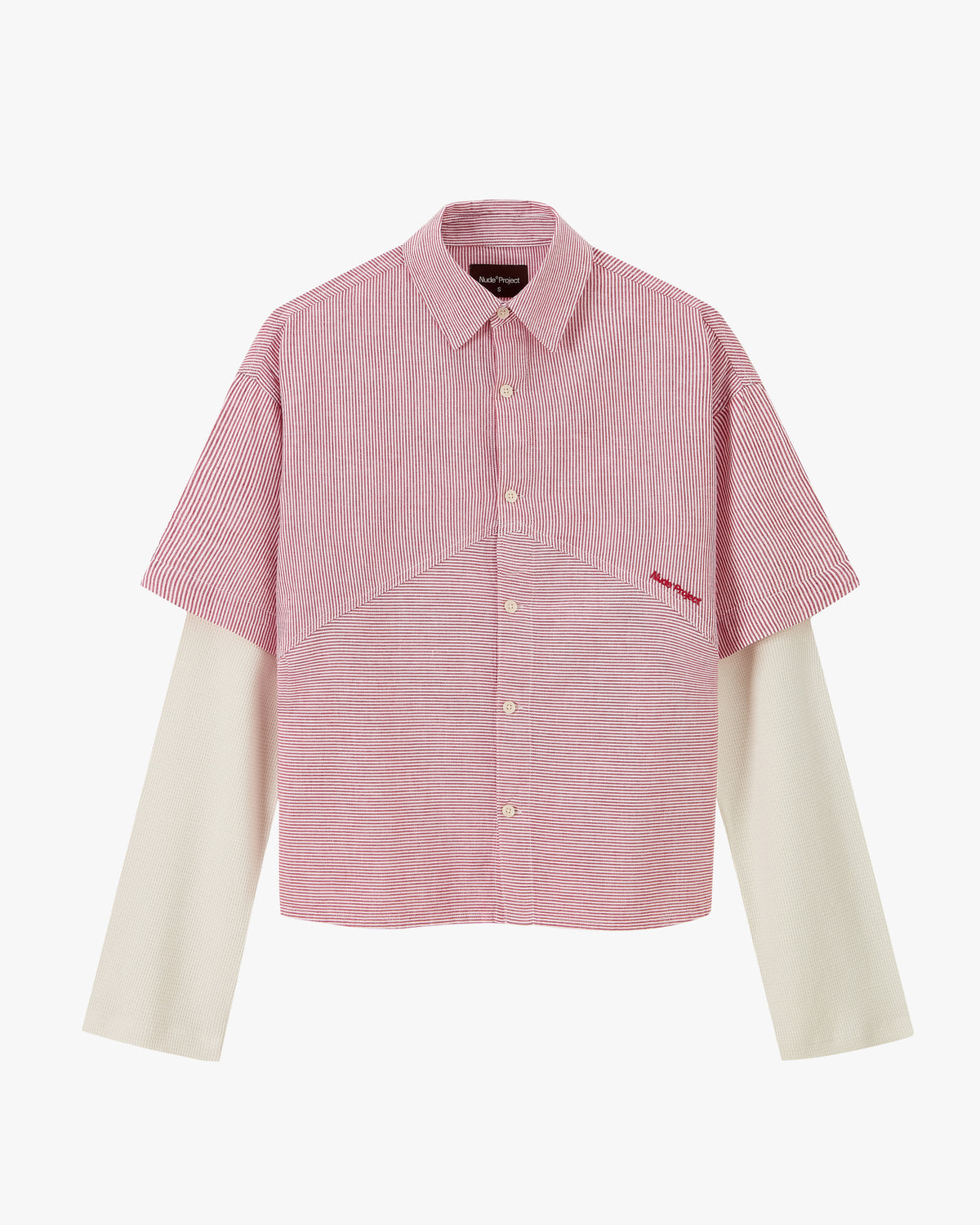 Palier Double Sleeve Shirt Red