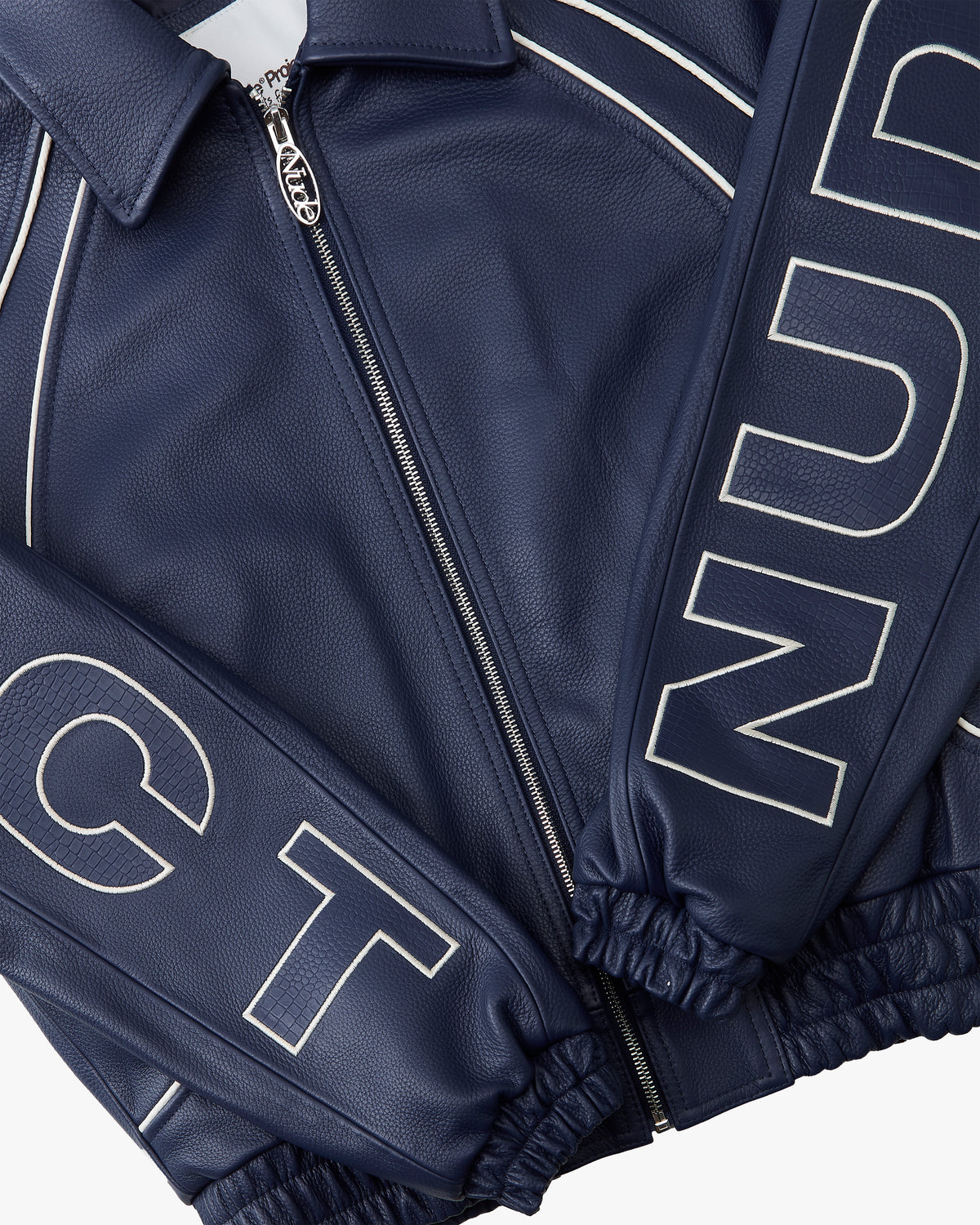 Iconic Logo Leather Jacket