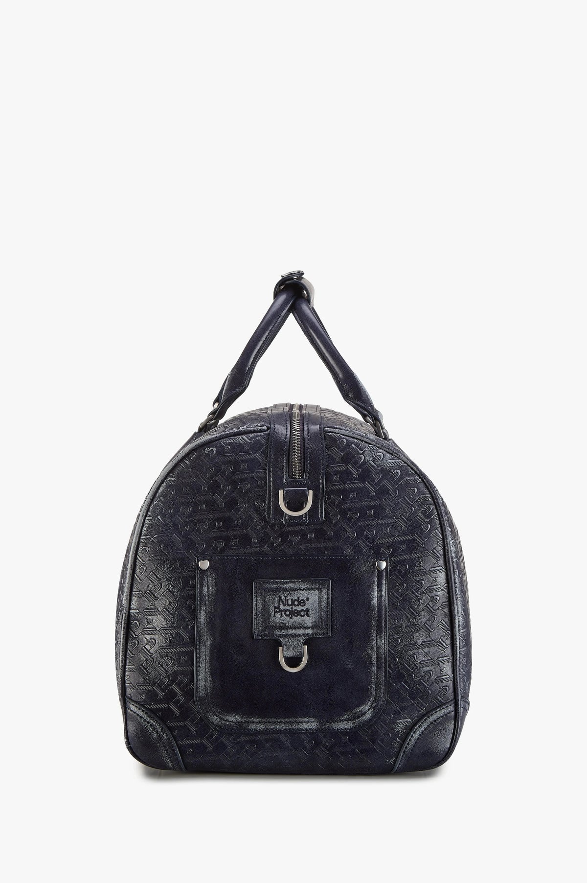 Metal Barrel Bag Navy