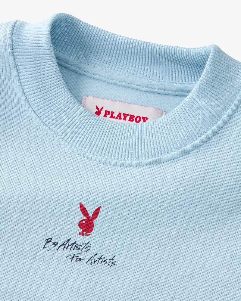 Moonlight Sweatshirt Baby Blue