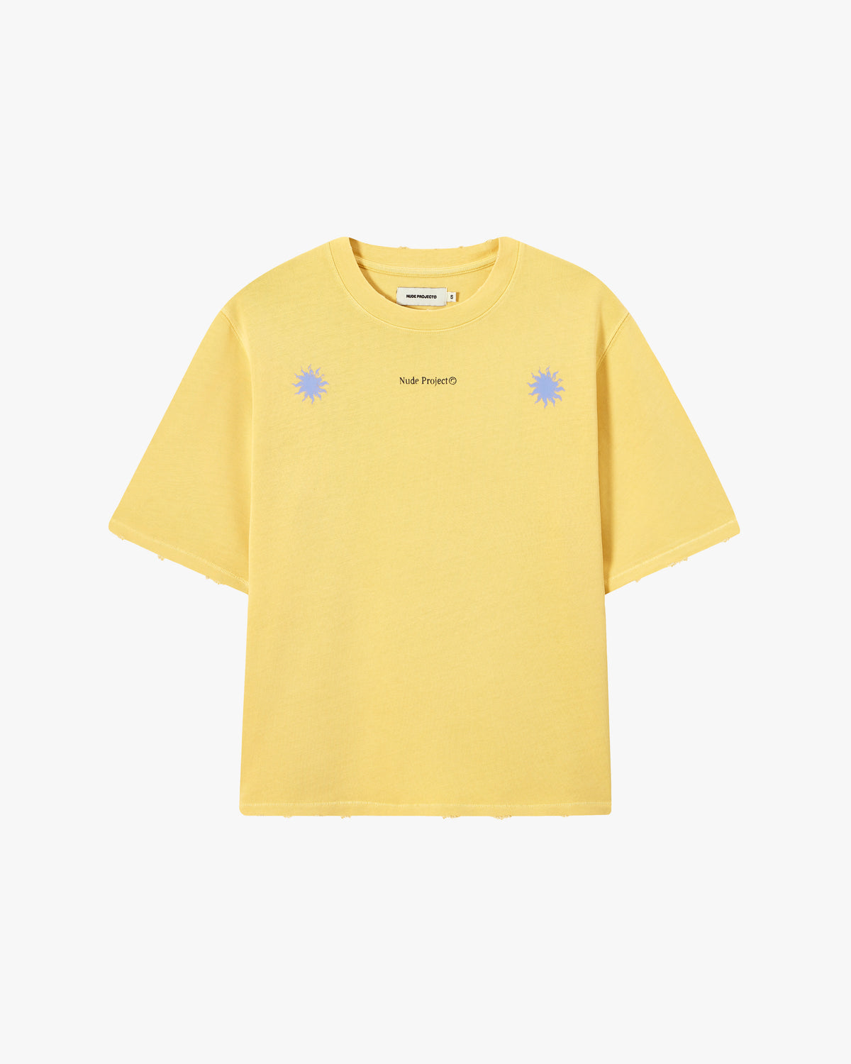 SOLET CROPPED TEE YELLOW