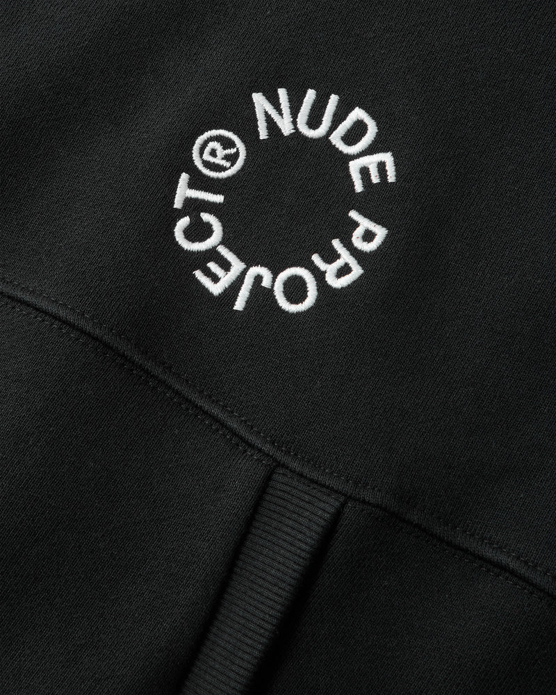 Kory Boxy Hoodie Black