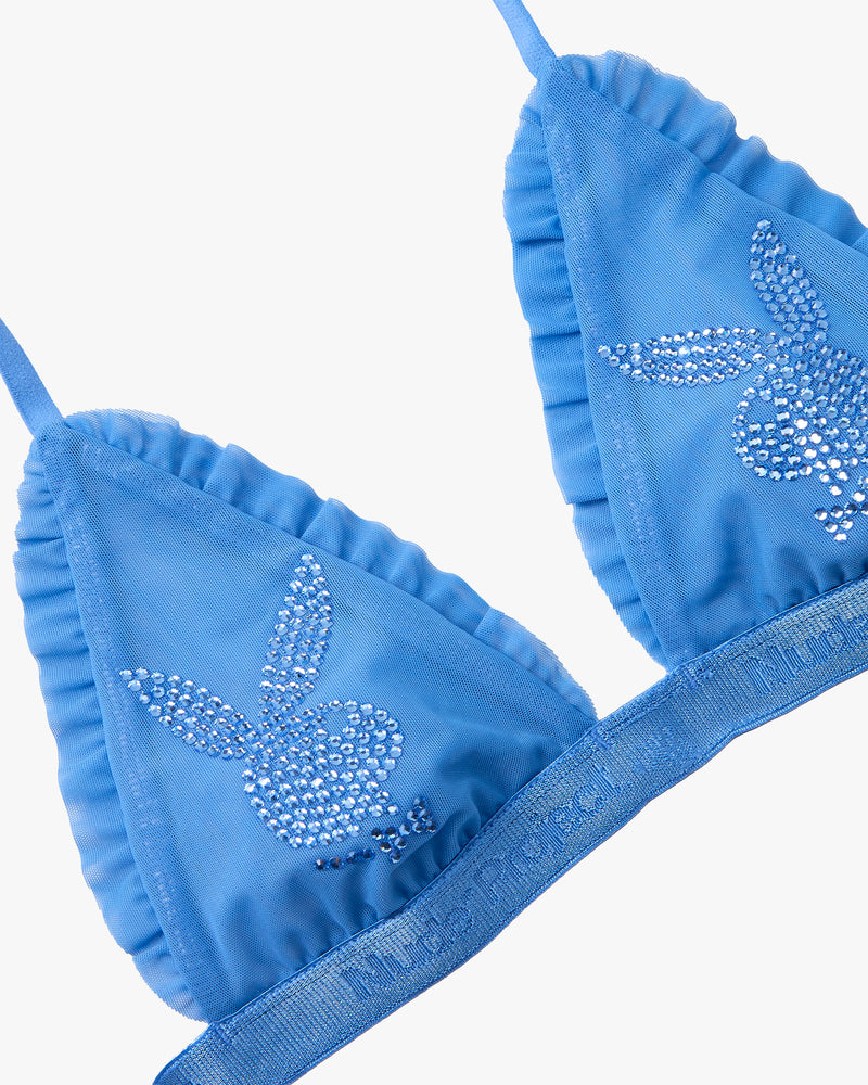 Playboy Bra Baby Blue