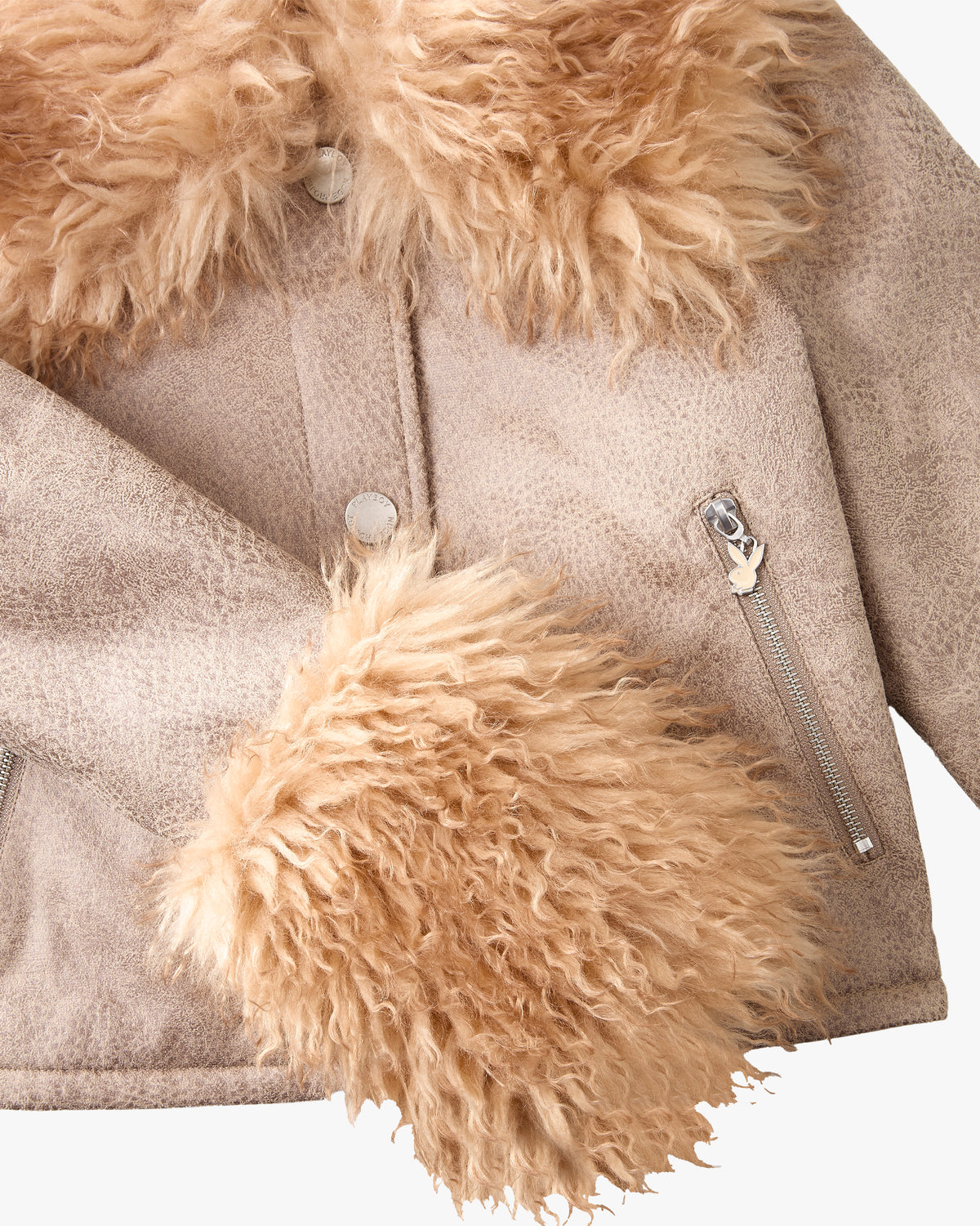 Chaqueta Playboy Dorada