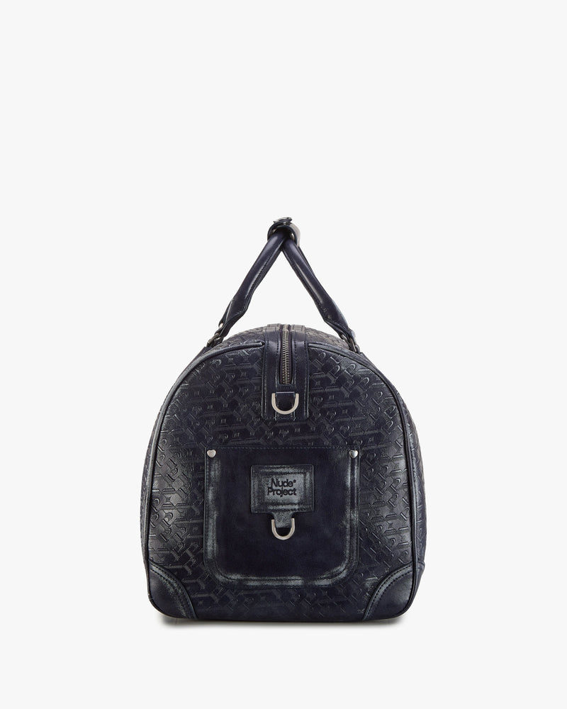 Metal Barrel Bag Navy