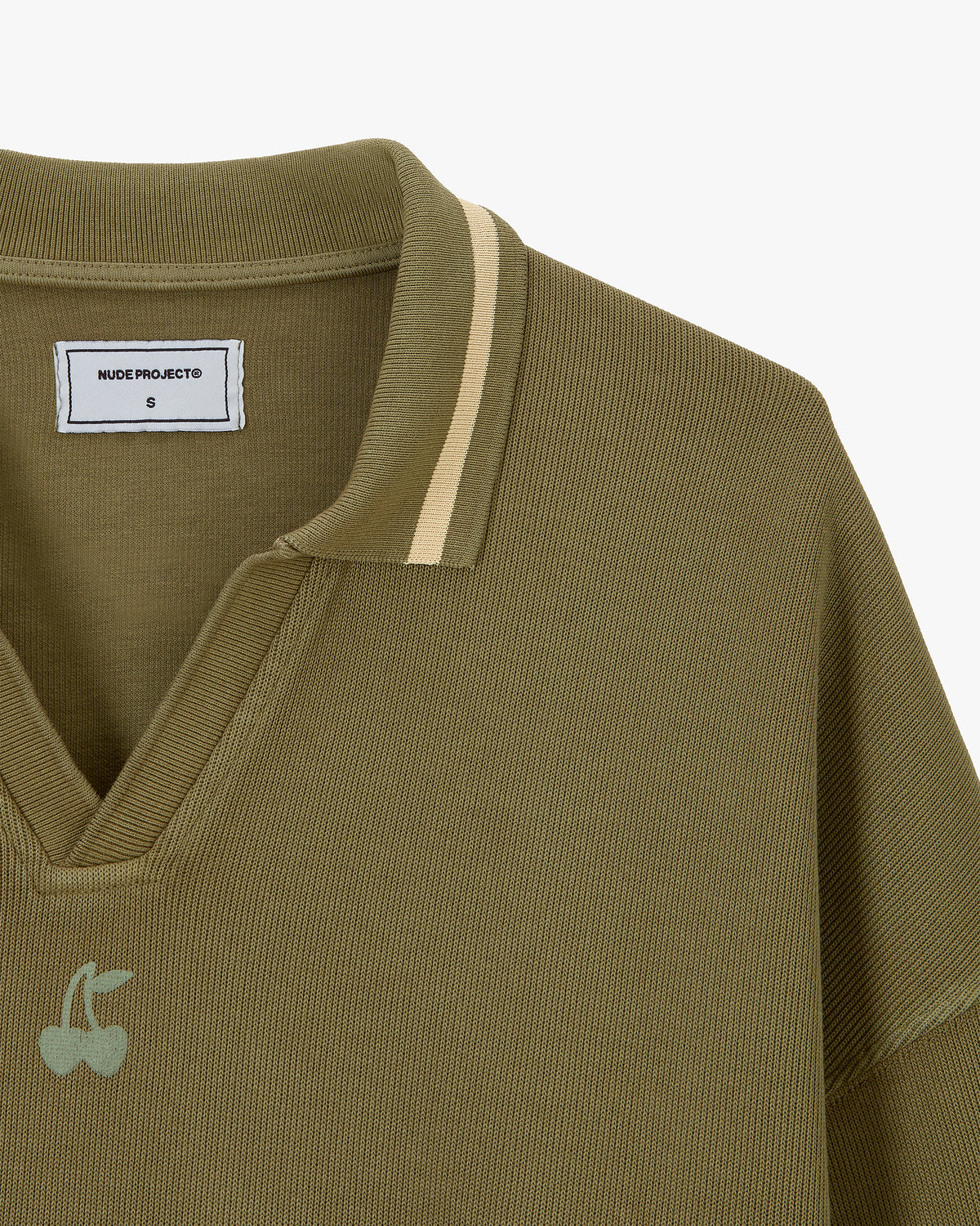 Cherry Beast Polo Green