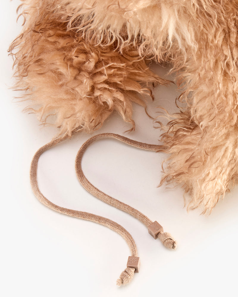 Gold Playboy Trapper Hat